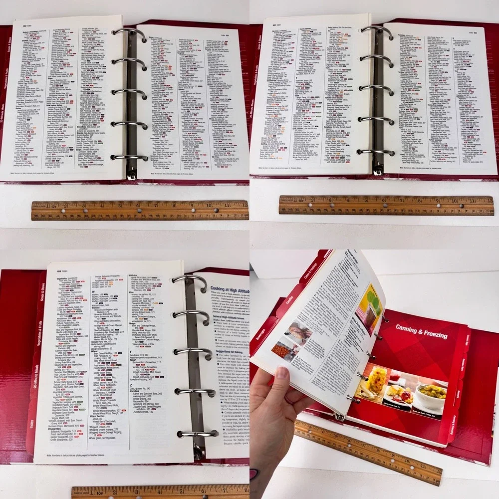 2006 Better Homes Gardens New Cook Book Binder 14th Edition‎ Recipes Hardcover